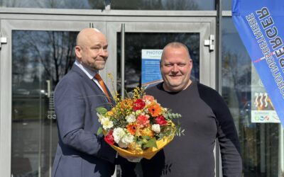 Silbernes Dienstjubiläum von Dennis Krüger