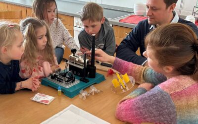 Kindergartenkinder begeistern sich für Energiethemen